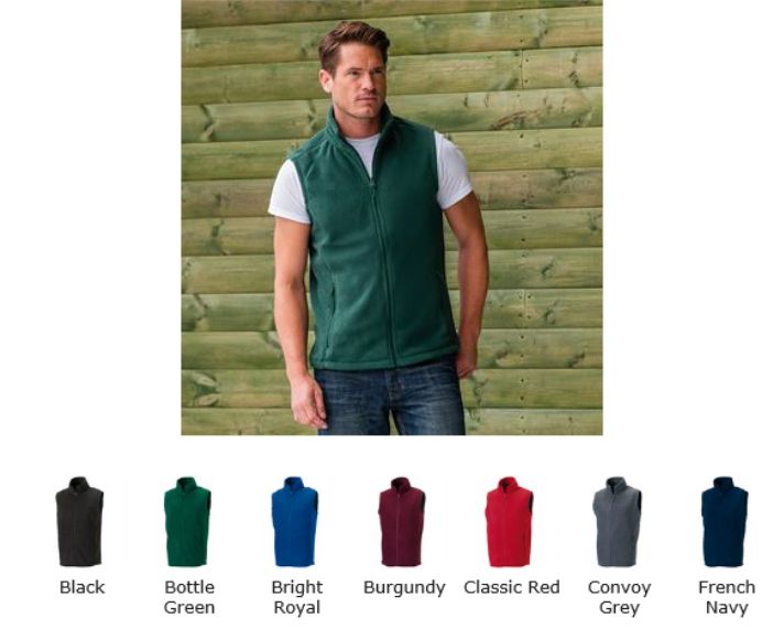 Russell Collection 872M Fleece Gilet